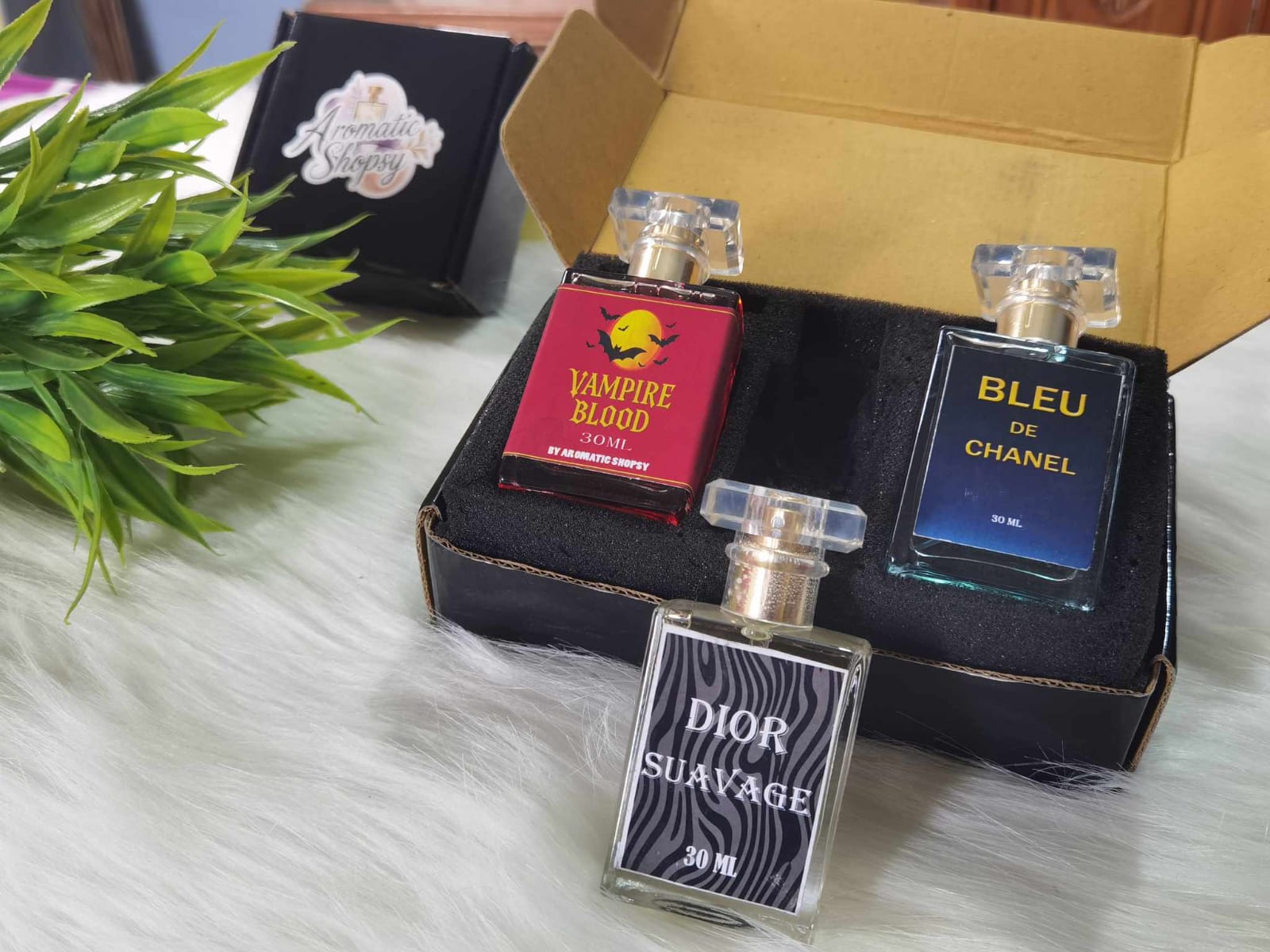 30ml Premium Trio Set (Sauvage + Bleu De Chanel + Vampire Blood)